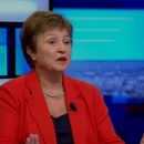 IMF chef Kristalina Georgieva said the economy was expected to return to an upward trajectory