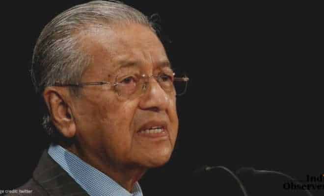 Minister Mahathir bin Mohamad did not mention the K-word during the joint press conference