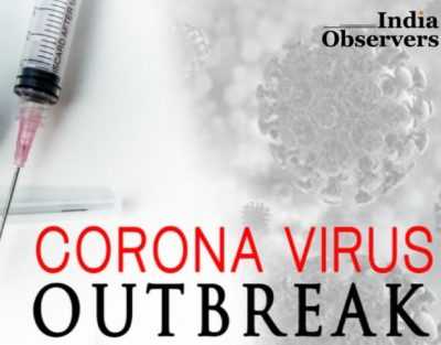 Coronavirus 2019 disease,COVID-19,nCoV) with syringe and illustrative of virus in back
