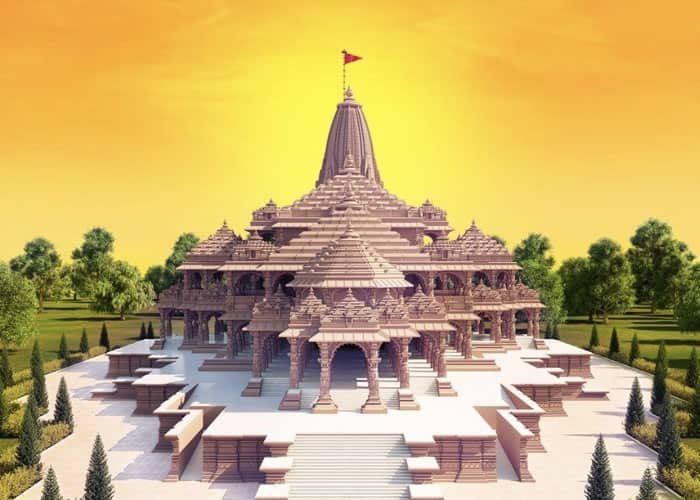 groundbreaking ceremony for the Ram temple