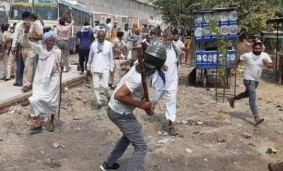 Haryana farmers protest