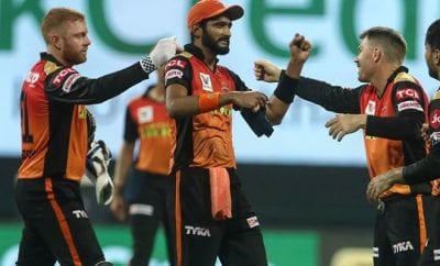 Sun Risers Hyderabad won yesterday IPL match