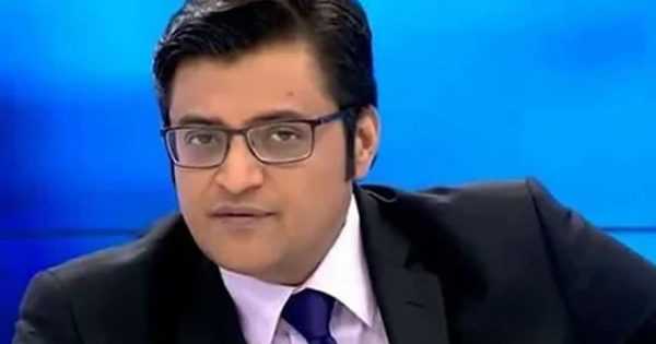 Republic TV Editor in Cheif Arnab Gowsmi