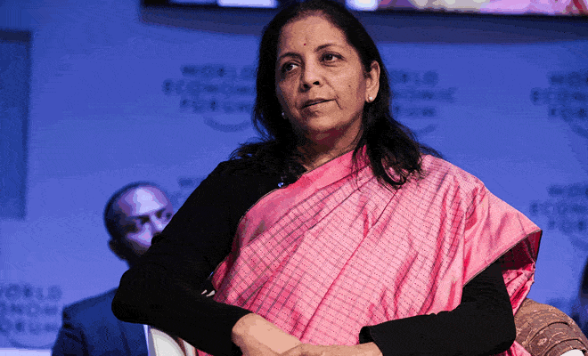 India Finance Minister Nirmala Sitharam