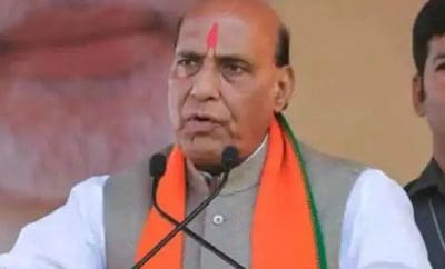 RajnRajnath Singh said that the government was open to hearing farmer groups concerns ath Singh