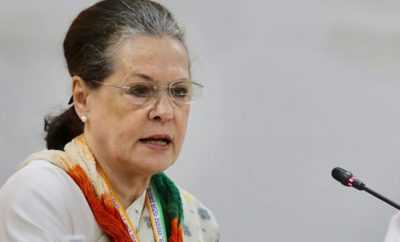 Congress President Sonia Gandhi