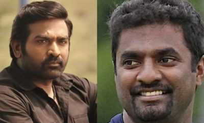 Vijay Sethupathi and Muttaih Muralitharan