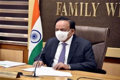 Health Minister Harsh Vardhan