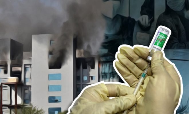 Serum Institute of India building catches fire