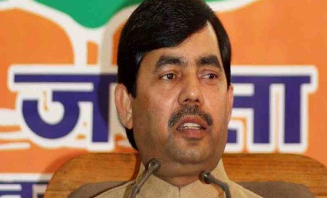 BJP’s Shahnawaz Hussain