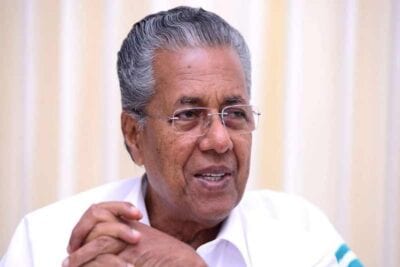 kerala cm vijayan’s remark “gods are with ldf”