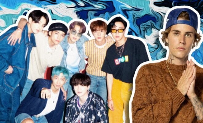 bts all set to collaborate with justin beiber