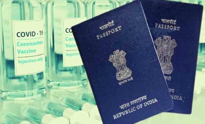 passports linked with vaccination certificate