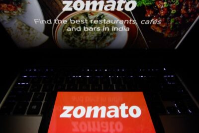 zomato share listing