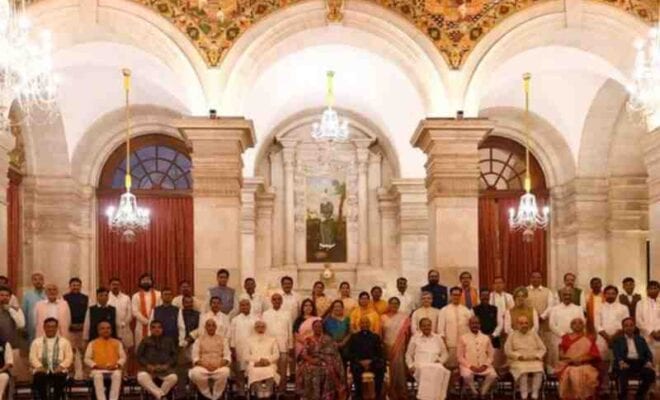 newly formed indian cabinet