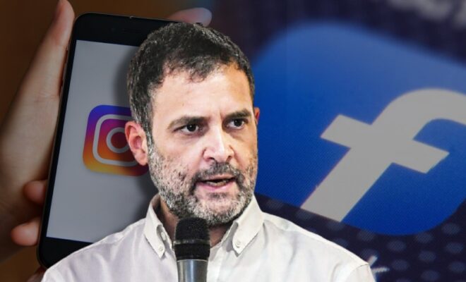 facebook issues notice to rahul gandhi