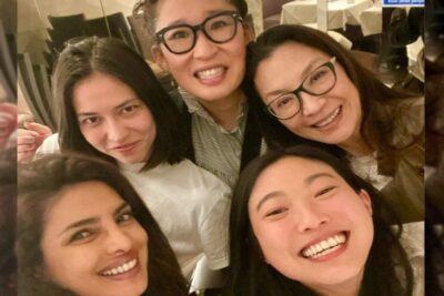 priyanka chopra with awkwafina and michelle yeoh