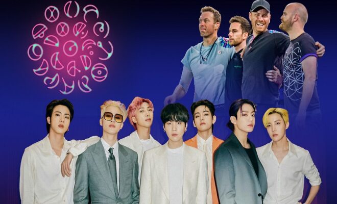 bts coldplay drop new single my universe