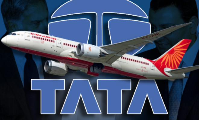 air india to be acquired by tata sons in a bid of rs 300 cr