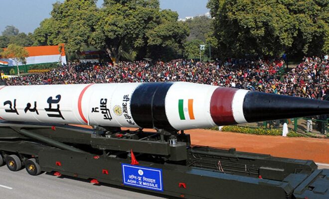 india successfully test fires nuclear capable agni 5