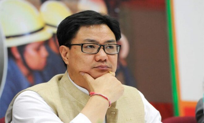 minister kiren rijiju applauded for happy feet amongst locals by pm