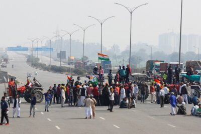 protest against farm laws in new delhi