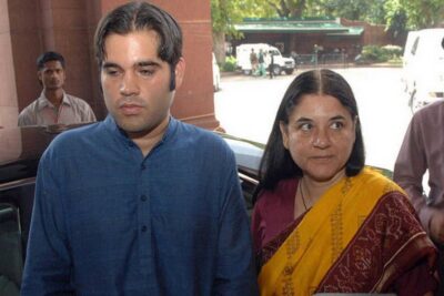 varun maneka gandhi sacked from party over farmer favoritism