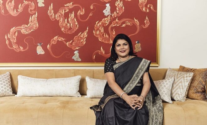 nykaas bumper listing pushes its founder falguni nayar as indias newest wealthiest female billionaire