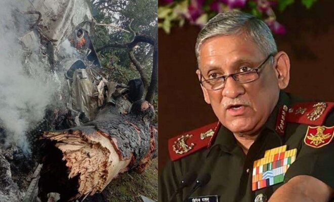 indias first cds bipin rawat along with others dies in chopper crash