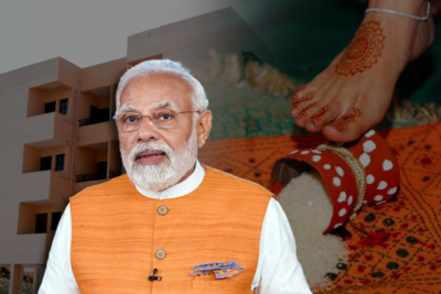 pm narendra modi inaugurates houses for the poor virtually