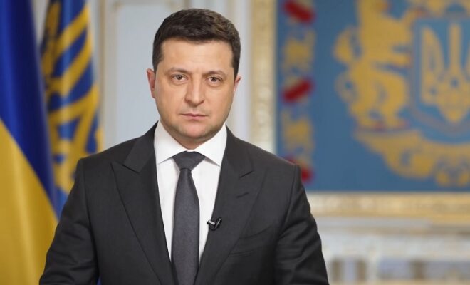 ukrainian president tweets after talking to pm about ongoing crisis