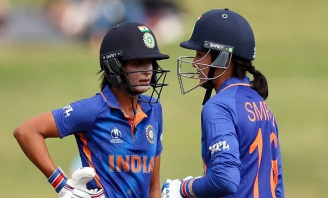 womens world cup smriti mandhana harmanpreet kaur make history with india biggest partnership