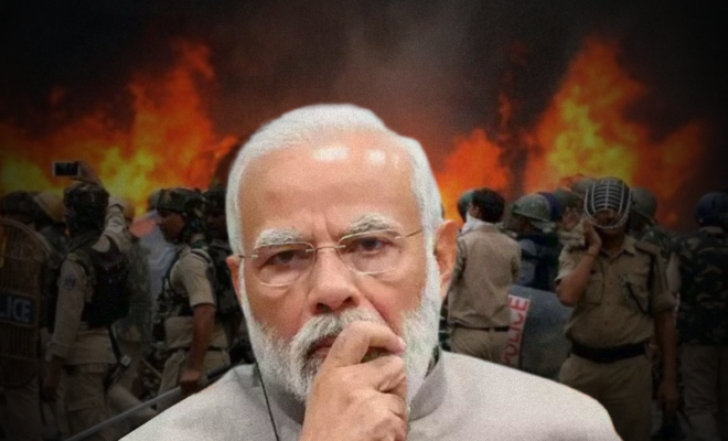 leaders of 13 opposition parties express shock over pm modis silence over communal violence