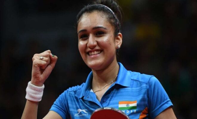 manika batra led pspb favored to win team titles in national table tennis championships