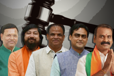narendra modi cabinet who are the 5 ministers facing the most criminal cases