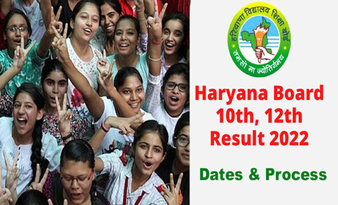 Haryana Board HBSE 10th, 12th Result 2022 To Be Declared
