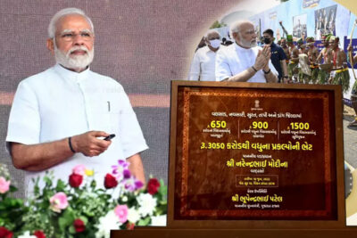 gujarat gaurav abhiyan pm modi to launch 3050 cr projects