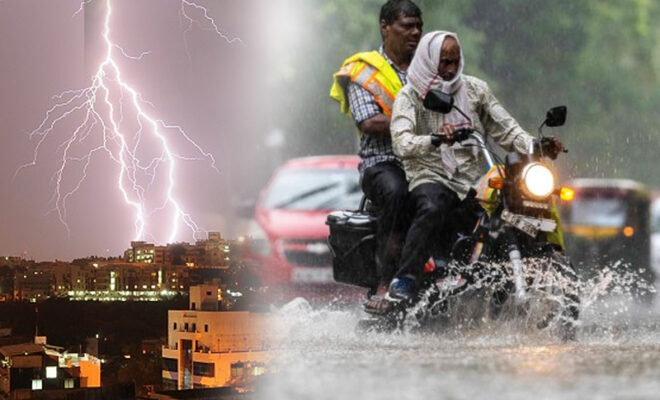 lightning thunderstorms kills 22 in bihar heavy rain alert in up