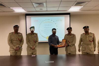 why uae police honored an indian expat