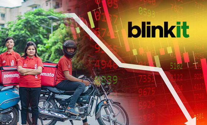 zomato drops 14 in just 2 days after blinkit acquisition