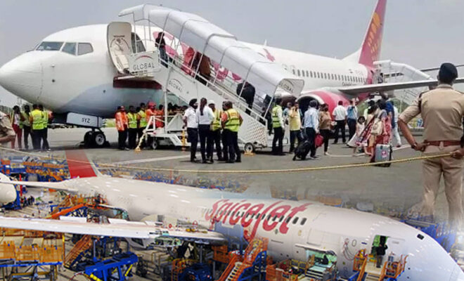 7th technical fault in spicejet airlines alternate plane sent