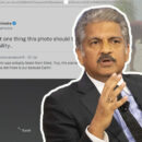 anand mahindra describes the lesson of humility with a tiny dot