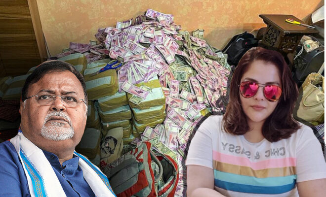 bengal ssc scam 51 crore cash found in arpita mukherjees flat 100 cr expected