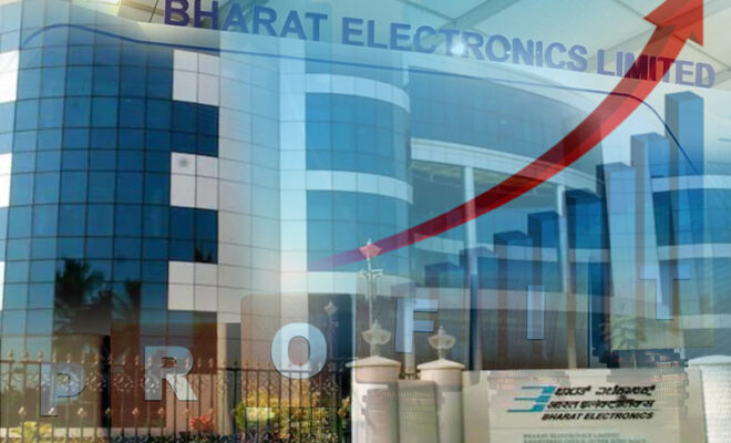bharat electronics gains 6 after q1 profit rises to 15 times