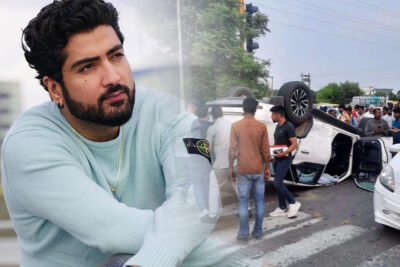 popular punjabi lyricist singer jaani hurt in road accident