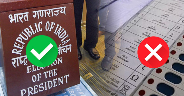 presidential election 2022 why do they use ballot boxes instead of evms