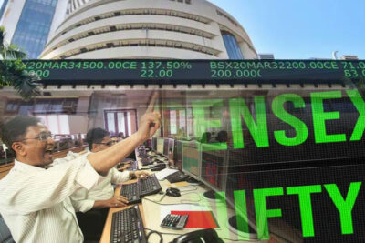 share market recovery sensex nifty closed in green marks