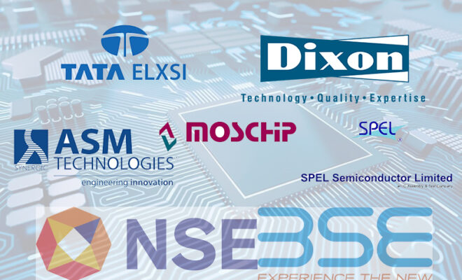 top nse bse listed semiconductor stocks in india for 2022