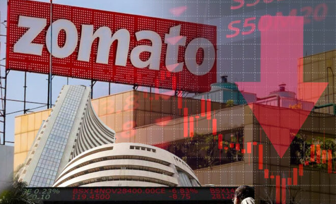 zomato share price hit a record low of 46 14 drop but why