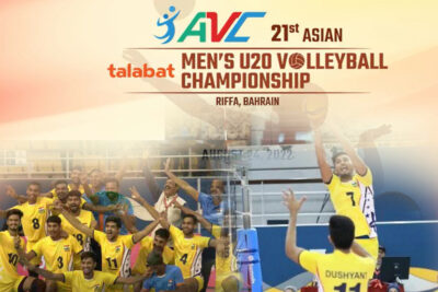 india acquires silver in the avc u20 championship 2022